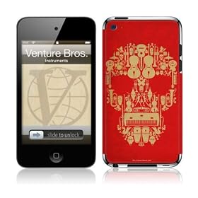 MusicSkins  iPod Touch 4 �p�t���ی�t�B����  Venture Bros - Instruments  iPod Touch 4  MSIP4G0973