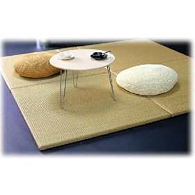 【クリックで詳細表示】ベトナム産 七島い草 ユニット畳 厚さ27mm 『琉球畳』 88×88×2.7cm： ホーム＆キッチン
