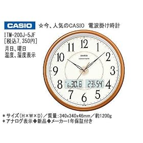 CASIO (�J�V�I) �|�����v WAVE CEPTOR �d�g���v �A�i���O ���x�v ���x�v ITM-200J-5JF �p�[���u���E��