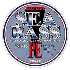����(TORAY) �\���g���C�� �V�[�o�XPE 150m 12lb �z���C�g