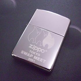 zippo 2001�N TOKYO SWAP MEET SILVER PLATE 500����