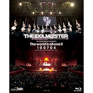 【クリックで詳細表示】THE IDOLM＠STER 5th ANNIVERSARY The world is all one ！！ 100704 [Blu-ray]