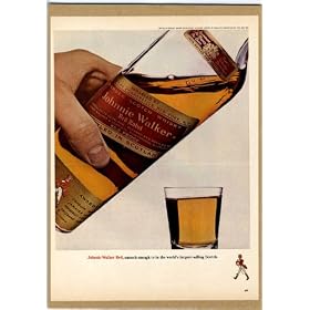 1965�N �W���j�[�E�H�[�J�[ ���b�h���x�� Johhie Walker 1960�N�� �A�����J�G���L�� �C���e���A�|�X�^�[��