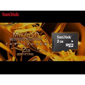 �T���f�B�X�N SD�J�[�h 2GB