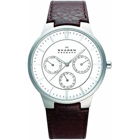 [�X�J�[�Q��]SKAGEN �r���v basic leather mens 331XLSL1 �P�[�X��: 37.5mm �����Y [���K�A���i]