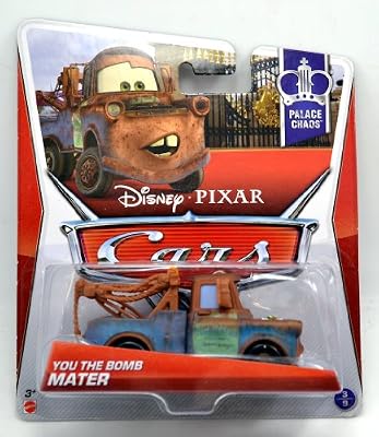  MATTEL Disney-PIXAR "CARS" PALACE CHAOS "YOU THE BOMB MATER" �}�e�� �u�J�[�Y�v �p���X�E�J�I�X �u���[�U�{�� ���[�^�[�v �N�͔��e�I���[�^�[ 2013