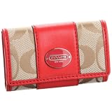 [コーチ] COACH 公式 レガシー シグネチャー 6 リング キー ケース