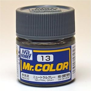 【クリックで詳細表示】Mr.カラー C13 ニュートラルグレー 【HTRC 3】