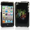Plastic Case For iPod Touch 4 　プラスチックケース　二つパーツタイプ　 (505-3)　液晶保護フィルム　USB充電ケーブル付　（全17タイプ）