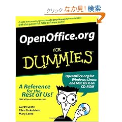OpenOffice.org For Dummies (For Dummies (Computer/Tech))
