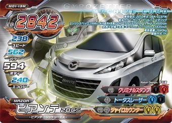 超速変形ジャイロゼッター　M01-13M　ビアンテ　20CS