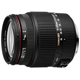 �V�O�} 18-200mm F3.5-6.3IIDC OS HSM �L���m���p ���{���Y�[�������Y ��u���␳ �����g���[�^�[����
