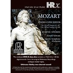 ���[�c�@���g:�s�A�m���t�� (MOZART Concertos Nos. 21 and 24 / EUGENE ISTOMIN with Gerard Schwarz and the SEATTLE SYMPHONY ORCHESTRA) (for PC-Audio) from USA]