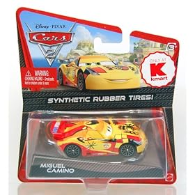 MATTEL Disney-PIXAR "CARS2" K-Mart����"K-MART EXCLUSIVE�@-�@MIGUEL CAMINO" �}�e���@�f�B�Y�j�[�E�s�N�T�[�u�J�[�Y2�v�@�j�}�[�g����@�u�~�Q���@�J�~�[�m�v