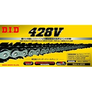 【クリックで詳細表示】D.I.D [ 大同工業 ] 428V-110ZB [ スチール ] カシメジョイント付属