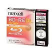 maxell �f�[�^�p BD-RE DL 50GB 2�{���Ή� �C���N�W�F�b�g�v�����^�Ή��z���C�g(���C�h���)5�� 5mm�P�[�X��BE50PWPA.5S