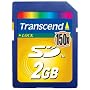 Transcend SD�J�[�h 150�{�� 2GB TS2GSD150