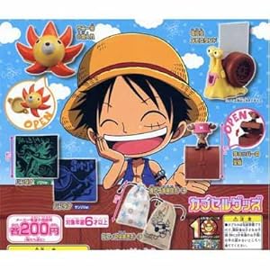 ワンピース カプセル グッズ フルコンプ 全7種 ONEPIECE 巾着 全7種