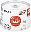 ���z�U�d�� That's DVD-R�r�f�I�p 16�{��120��4.7GB ���C�h�v�����^�u�� �X�s���h���P�[�X50���� DR-120WWY50BN