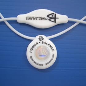 POWER BALANCE(�p���[�o�����X) �V���R���E�y���_���g �z���C�g/�u���b�N�@���s�A���i