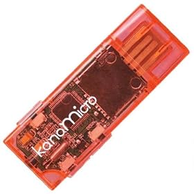 GREEN HOUSE microSD�Ή��J���^����y�f�W�^���I�[�f�B�I Kana micro ���b�h GH-KANAMR-R