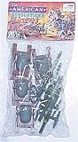  8 Piece Set of Cannon and Mortar Artillery for 48mm-60mm Plastic Army Men