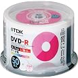 TDK �f�[�^�p DVD-R 1-16�{���Ή� �z���C�g���C�h�v�����^�u�� 50�� �X�s���h�� DR47PWC50PU TDK (11���̊��z) 1,280
