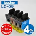 ����������\�y���C���N����܂��zbrother �u���U�[ �Ή� LC09 LC-09 4�F�Z�b�g�݊� �ėp�@�v�����^�[�C���N