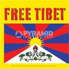 �sFREE TIBET/�t���[�`�x�b�g�t�X�e�b�J�[�yPRST-054�z��STICKER�ʔ́�
