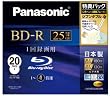 �p�i�\�j�b�N �^��p4�{�� �u���[���C�f�B�X�N �Ж�1�w 25GB (�ǋL�^) 20���p�b�N LMBR25LW20M LM-BR25LW20M