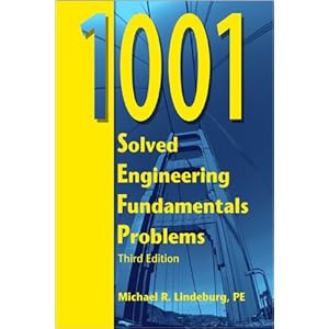 【クリックでお店のこの商品のページへ】1001 Solved Engineering Fundamentals Problems： Michael R. Lindeburg： 洋書