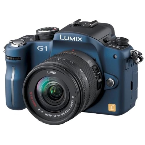 Panasonic �ǥ��������ե���� LUMIX (��ߥå���) G1 ��󥺥��å� ����ե����ȥ֥롼 DMC-G1K-A
