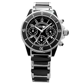 [�_�j�G���E�~���[���[]DANIEL MULLER �r���v �X�e�����X&�u���b�N�Z���~�b�N �J�����_�[�\�� �N���m�O���t ���f�B�[�X�E�H�b�` DM-1005BK ���f�B�[�X �y���K�A���i�z
