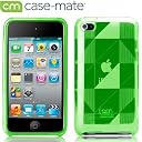 Case-Mate iPod touch 第4世代 専用 ジェリーケース 「チェックメイト」 グリーン CM012254