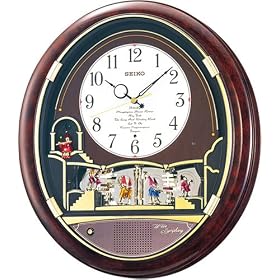 SEIKO CLOCK (�Z�C�R�[�N���b�N) �|�����v �E�G�[�u�V���t�H�j�[ �d�g���v �c�C���E�p ���炭�� RE551B