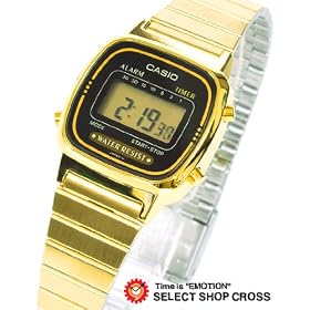 CASIO �J�V�I ���f�B�[�X�r���v �f�W�^���E�H�b�` �C�O���f�� LA670WGA-1U �S�[���h