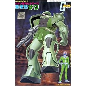 1/144 MS-06 �ʎY�^�U�N (�@����m�K���_��)
