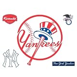  Fathead New York Yankees Circle Logo Wall Decal