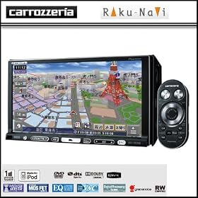 Pioneer carrozzeria �y�i�r HDD40GB 2D���C�����j�b�g7.0�^���C�h�����Z�O���f�� AVIC-HRZ800