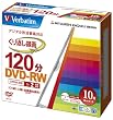 �O�H���w���f�B�A Verbatim DVD-RW(CPRM) ����Ԃ��^��p 120�� 1-2�{�� 5mm�P�[�X 10���p�b�N ���C�h����Ή� �z���C�g���[�x�� VHW12NP10V1