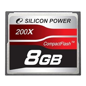 SILICONPOWER 200�{��CF�J�[�h 8GB  SP008GBCFC200V10