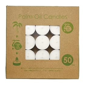 palm oil candles �e�B�[���C�g�L�����h��50����