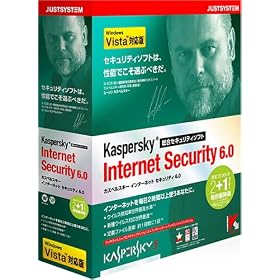 Kaspersky Internet Security 6.0 2+1���[�U�[ ���ʗD�Ҕ� �iVista�Ή��Łj