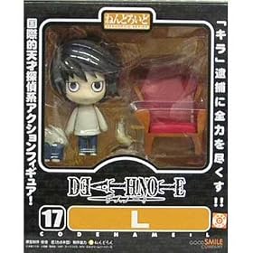 �˂�ǂ낢�� DEATHNOTE �f�X�m�[�g L PVC�h���ς݊����i�t�B�M���A