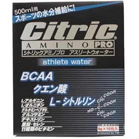 CITRIC AMINO ATHLETE WATER 16 PACK �V�g���b�N �A�~�m �i���e�ʁF 9g�~16 ��j
