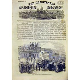 Neapolitan Exiles Paddington Station London Print 1859