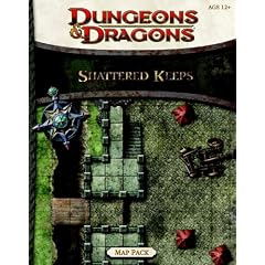 Shattered Keeps Map Pack: A Dungeons & Dragons Accessory