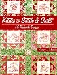 Kitties to Stitch & Quilt: 15 Redwork Designs