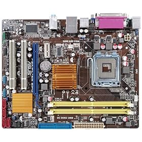 ASUSTek �}�U�[�{�[�h Intel LGA775/DDR2�������Ή� M-ATX P5KPL-AM EPU