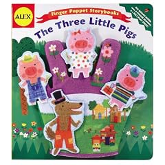 Alex Toys Finger Puppet Storybooks: The Three Little Pigs